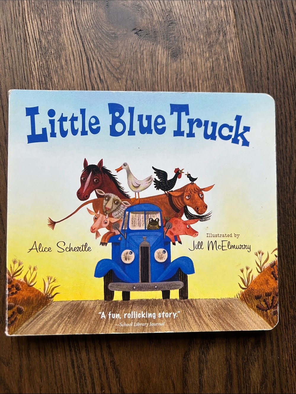 Little Blue Truck Board Book - Blue